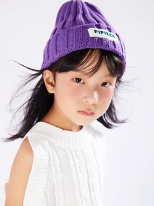 韩版简约多色儿童毛线帽秋冬季保暖男女宝宝针织防风套头帽子