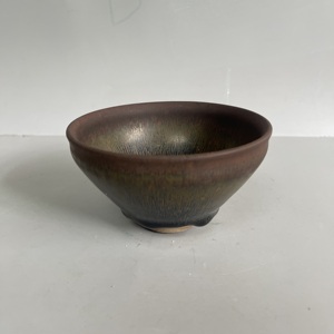 宋代高古瓷老窑老瓷器建窑建盏兔毫碗民间旧货收藏品老古董老物件