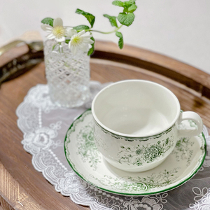 北欧中古瑞典rorstrand anna绿安娜咖啡杯茶杯复古水罐插花罗斯兰