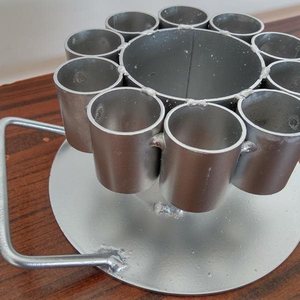 二踢脚炮架子双响炮炮架炮台婚庆天地两响炮竹鞭炮连放器驱器