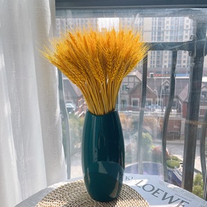 干花大麦花束装饰客厅金色小麦送礼插花瓶仿真花摆件开业583人付款9