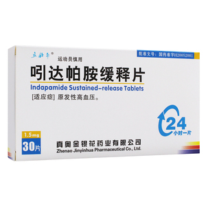 立舒平吲达帕胺缓释片