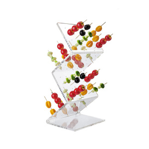 亚克力棉花糖水果糖糖葫芦插件架子自助餐配套玻璃有机展示插糖台