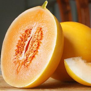 新鲜黄蜜黄金蜜瓜