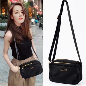 小ck帆布包包女2023新款牛津布单肩斜挎包轻便百搭中年尼龙小女包