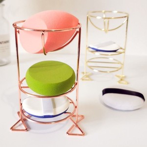 美妆蛋架托金属多层美妆蛋架子收纳葫芦粉扑彩妆蛋收纳晾晒架防尘