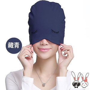 睡觉隔音头套睡眠防吵s专用神器遮光新款2020网红透气月子帽空调