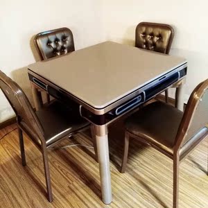 家用餐桌式两用全自动麻将机四川贵州重庆机麻棋牌桌送取暖器
