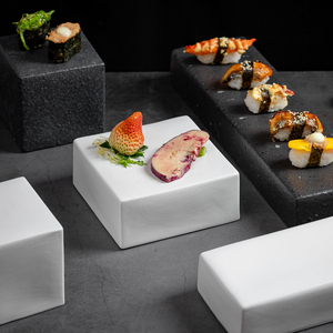 创意方形盘子意境菜凉菜酒店餐具饭店商专用网红摆盘日式寿司料理
