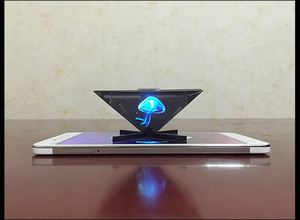 手机3d全息投影手工diy自制作盒子成品抖音同款立体动画图片悬浮