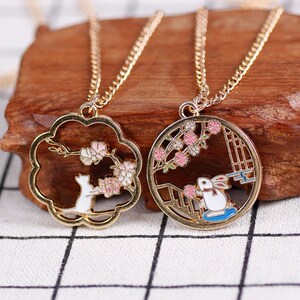 闺蜜项链女二人款生日礼物送闺蜜姐妹有纪念意义3人信物三人一对