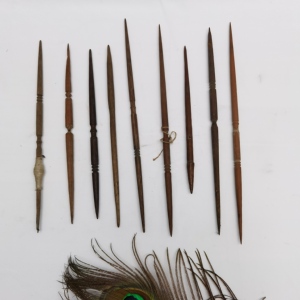 怀旧纺线锭子收藏老物件民俗老农具老纺车纺线工具影视道具摆件