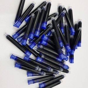 新款胆支钢笔可替换墨囊墨学可擦蓝色黑色墨蓝色100生通用0.34.