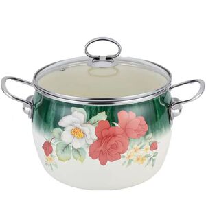 泊仕朗家用珐琅锅搪瓷锅炖锅砂锅炖锅汤锅焖烧锅不粘锅电磁炉煮锅