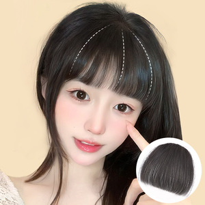 假刘海空气齐刘海