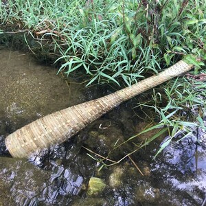 黄鳝笼竹编编织竹制倒须黄善水上漂手g工泥鳅新型虾笼自制鱼笼专l