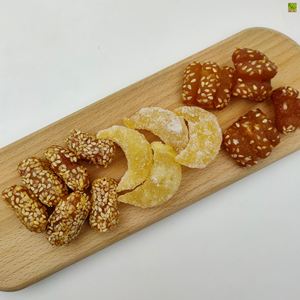 老式果子河南特产三种混汝州老字号蜜三刀蜜糖角芝麻果传统油果子