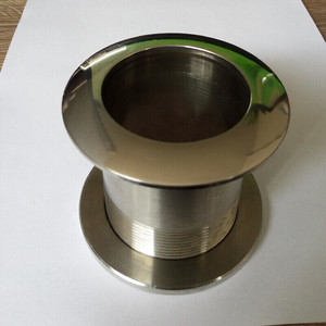 穿墙套管不锈钢穿i墙管单片装饰环套圈穿墙护管总长70mm8内径10可
