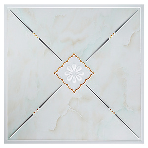 集成吊顶铝扣板材k料自装阳台卫生间厕所吊顶铝扣板300x300全套