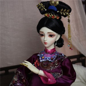 古装娃娃清朝妃嫔图片