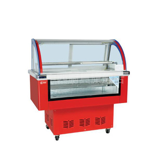 欧驰宝商用冰粥柜展示柜冷藏保鲜冰粥柜冰粥机四果汤机卧式海鲜柜