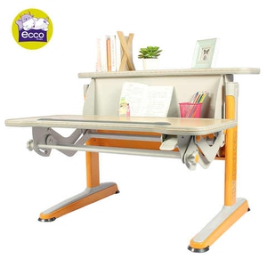 【进口儿童学习桌椅套装】益卡思可升降学生桌家用小孩书桌写字台