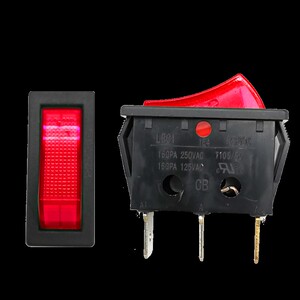 焱魔方一均电暖炉开关 电源开关 总开关取暖烹饪开关取暖桌配件