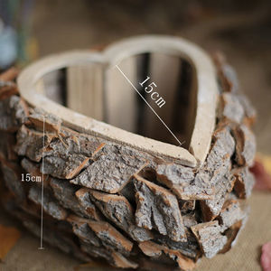 木制手工花盆创意