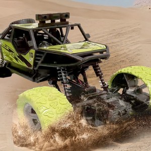 四通合金避震遥控车 116大脚攀爬车 二驱可充电续航玩具越野车