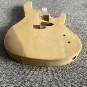 半成品 4弦贝司琴体 diy 椴木琴体 无油漆 装饰品 特价