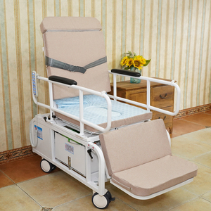 轮椅护理床电动吹干翻身升降座便空冲洗医用病床辅助瘫痪轮椅护床