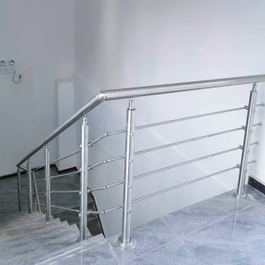 不锈钢楼梯扶手护栏室内家用阳台栏杆平台围栏简约现代侧装扶手