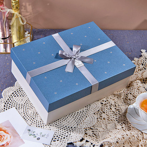 礼物盒大号礼品盒子ins风w空盒送男友生日礼盒旺仔可乐饮料包装盒