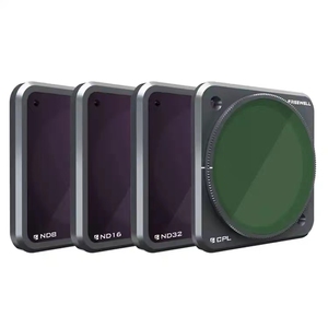 freewell 大疆action 2运动相机 cpl偏振镜 nd减光镜 标准日4件套