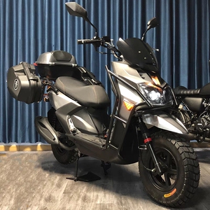 二手雅马哈八代大路虎150越野踏板车男士燃油代步125鸭子摩托整车