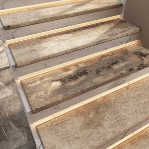 简约楼梯踏步垫免胶自粘防滑脚踏垫家用实木地毯满铺定做台阶地垫