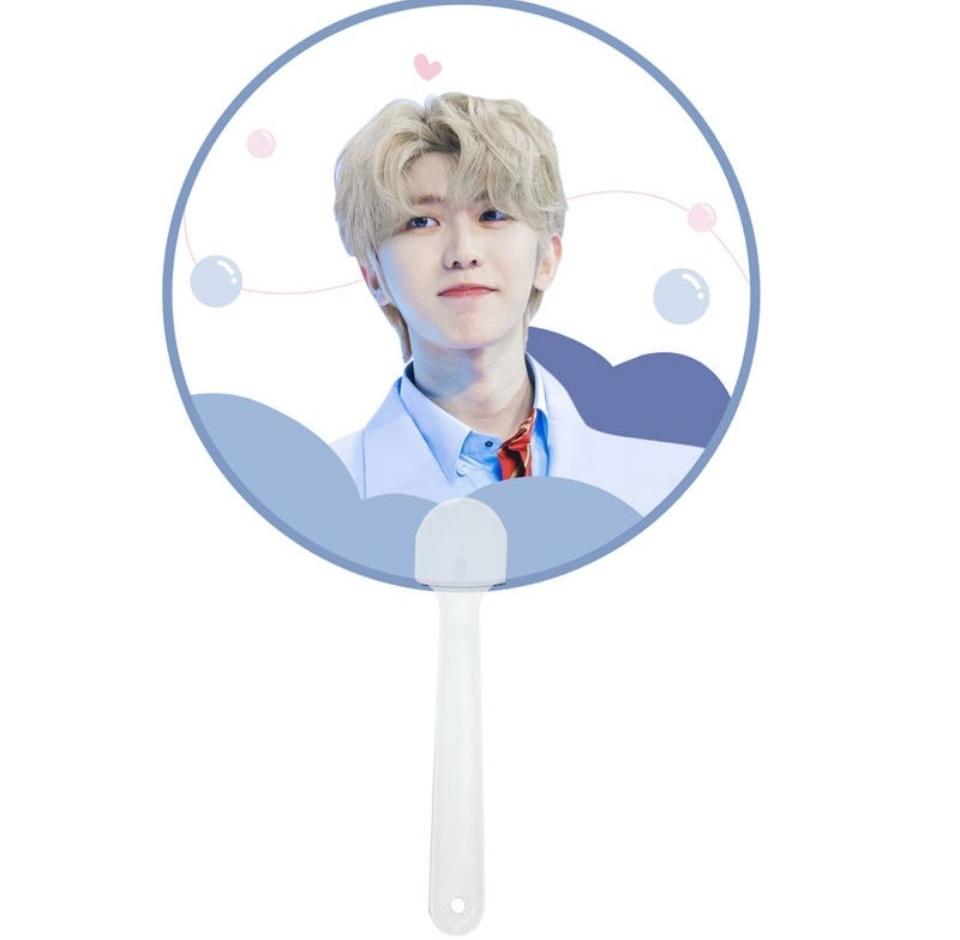 新透林定制1把蔡徐坤n范丞丞黄明昊朱正廷扇彦n俊陈立农透扇扇.