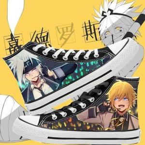 凹凸世界金格瑞嘉德罗斯安迷修雷狮动漫周边高帮帆布鞋潮鞋男女情