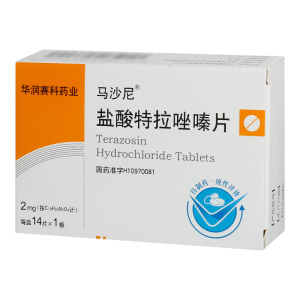 盐酸特拉唑嗪片马沙尼