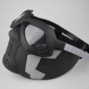 冬兵面具冬日战士面具戴眼镜巴恩斯pvc.