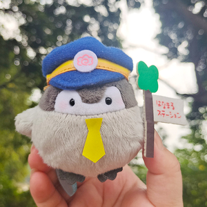 翟潇闻同款正能量小企鹅毛绒钥匙扣挂件可爱书包挂饰情侣闺蜜礼物