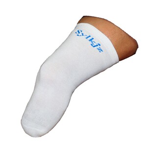 残肢凝胶袜套小腿假肢用凝胶套 硅胶套 残肢套保护袜sylkjz品牌