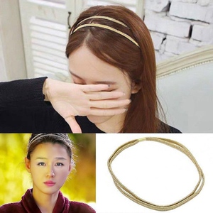 来自星星的你韩版发饰千颂伊同款发箍双层弹力发带全智贤发绳头饰