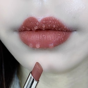 完美日记不掉色不沾杯奶茶豆沙色口红雨衣持久保湿防水不脱色哑