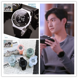 你是我的荣耀于途同款手表青少年运动闹钟电子男数字显示女潮流个