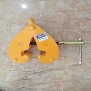 工字钢夹钳钢轨夹具吊钳槽钢吊卡夹持器ys型钳t轨道铁路起重吊具