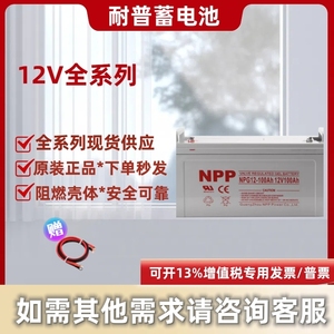 NPP耐普太阳能胶体蓄电池12V100AH免维护NPG12-100AH直流屏UPSEPS