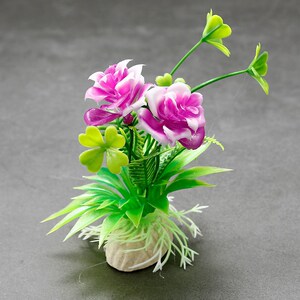 新酒店餐冷装盘j菜品刺身摆盘装饰花草盘小饰摆件冷菜点缀饮盘创