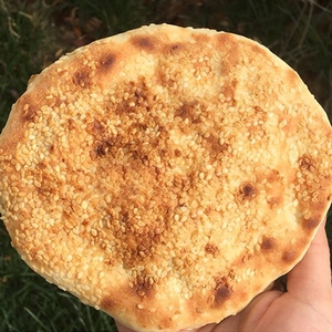 山东菏泽特产吊炉烧饼农家纯手工制作大烧饼咸味糕点香酥6-10个