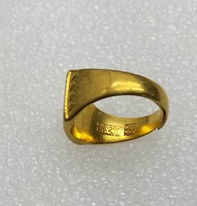 [东方]国营 上海金店22k金结 金戒指 5.91 克 第一次政协